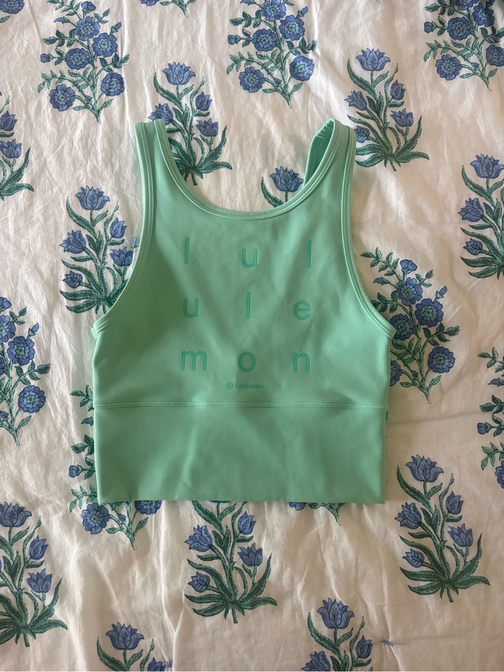 lululemon athletica Mint Green Tank Top
